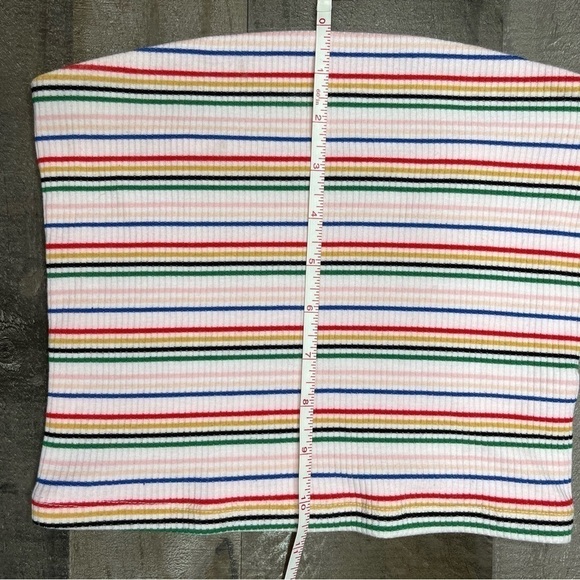 American Eagle Bandeau Striped Top size XS - Picture 5 of 6
